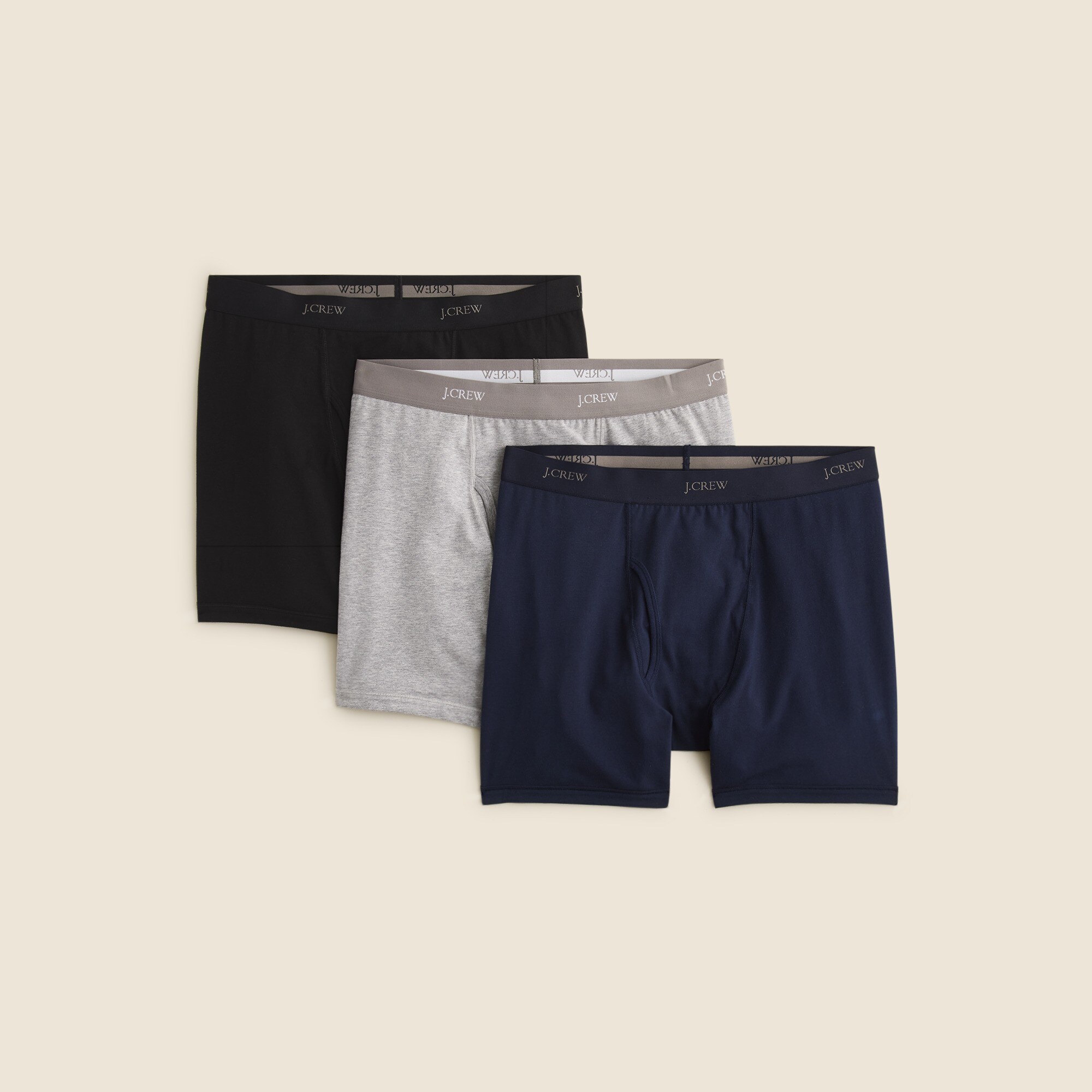 mens Stretch 4'' boxer briefs three-pack