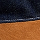 Corduroy baseball cap with suede brim RESIN RINSE