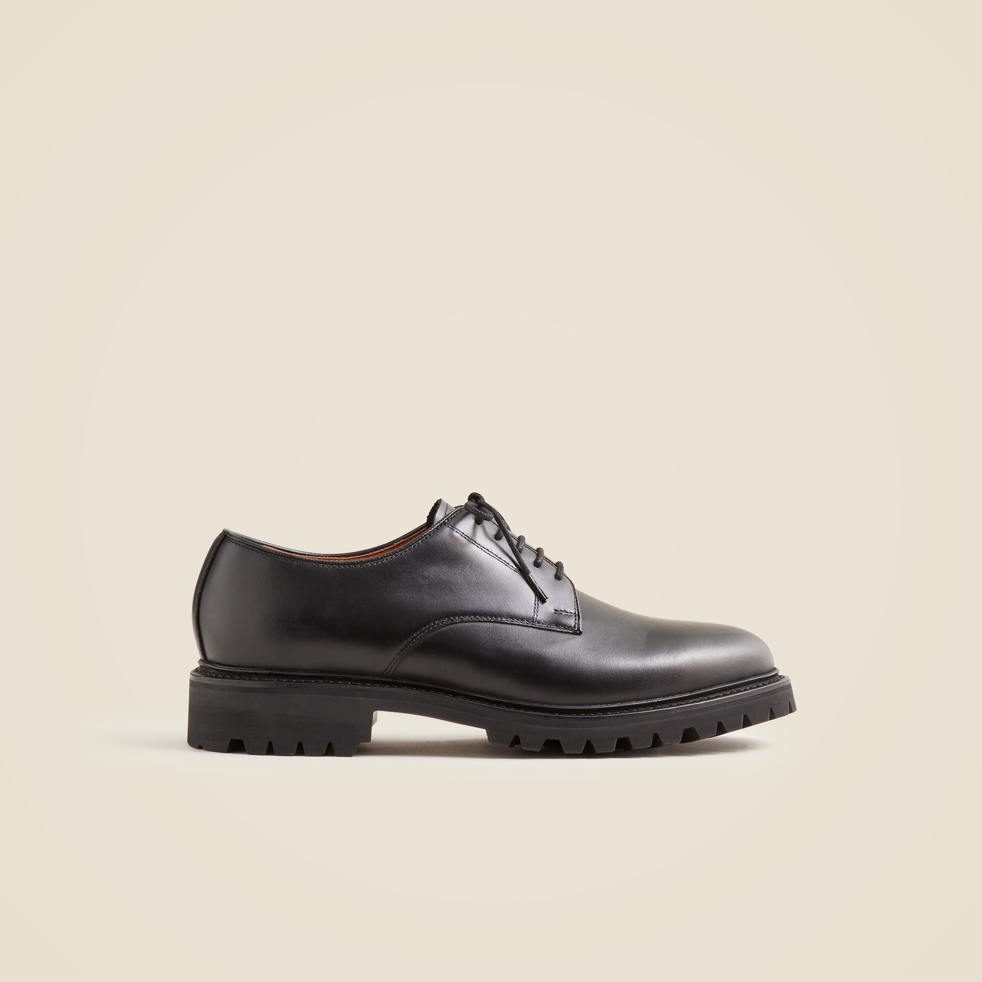 Heritage lug-sole leather bluchers