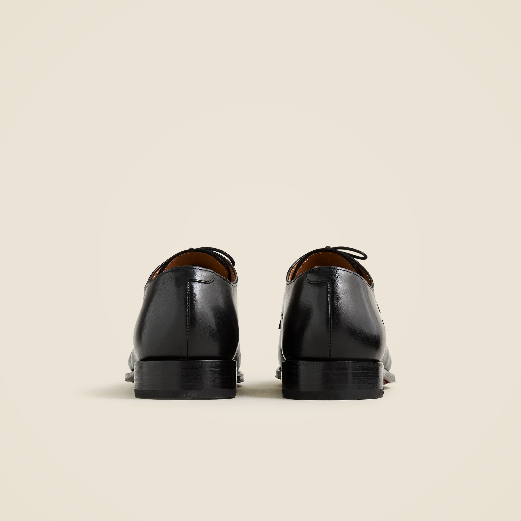 J. Crew Dark Brown Leather Oxfords Sunday Steal Alert: J. Crew Goodyear Welted Cap Toe Oxfords  main image 4