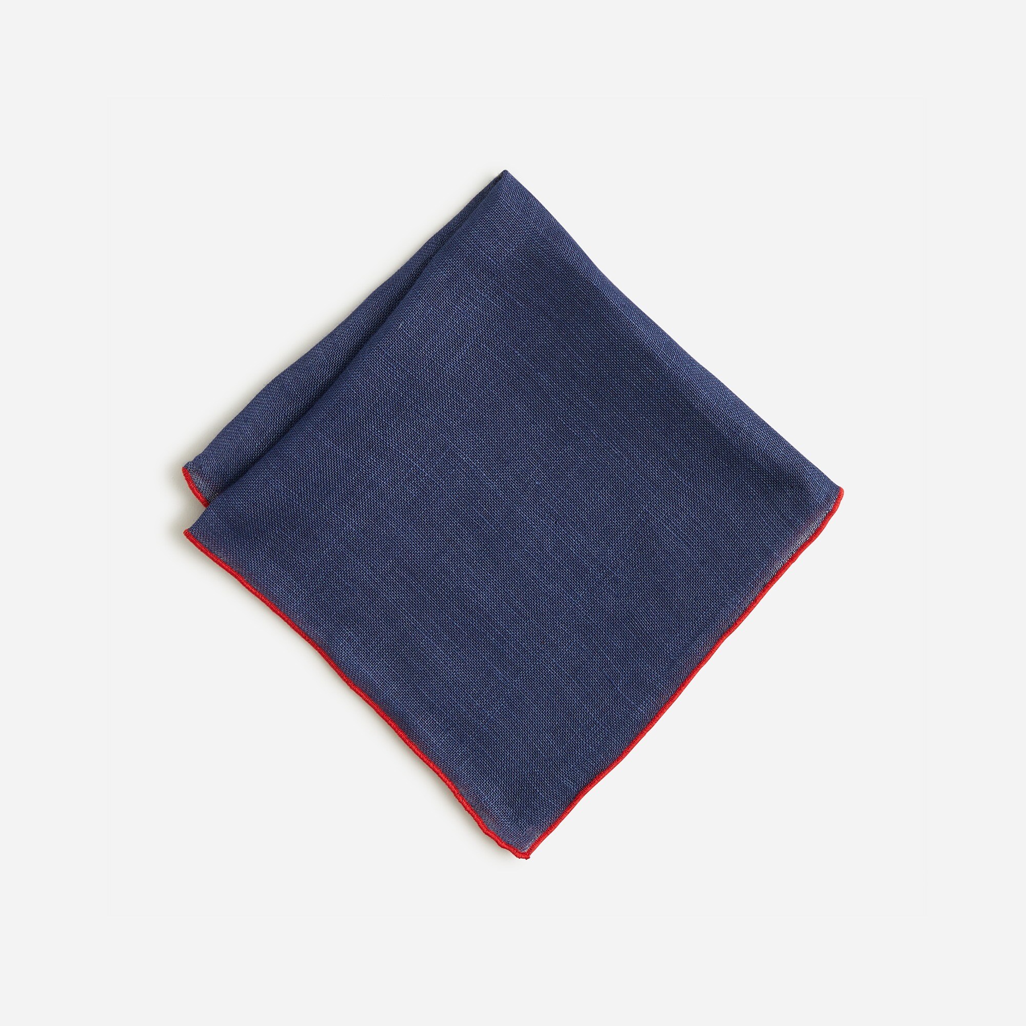 mens Italian linen pocket square