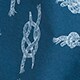 6" stretch swim trunk in print GOLDFISH BLUE YELLOW 