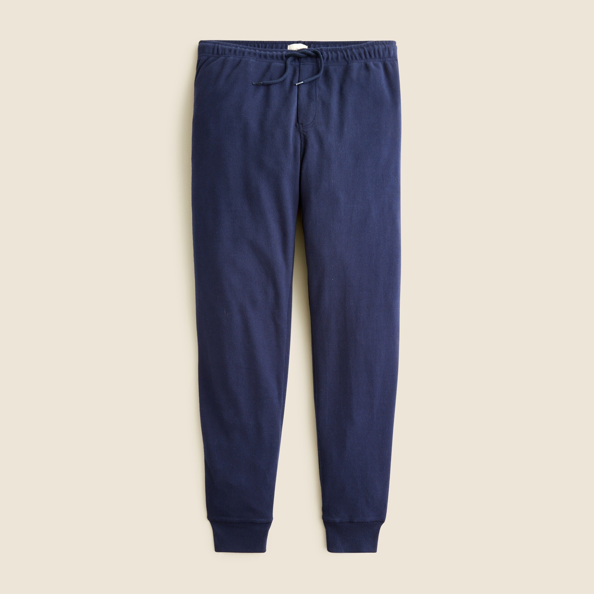 Jacquard rib-knit jogger pant