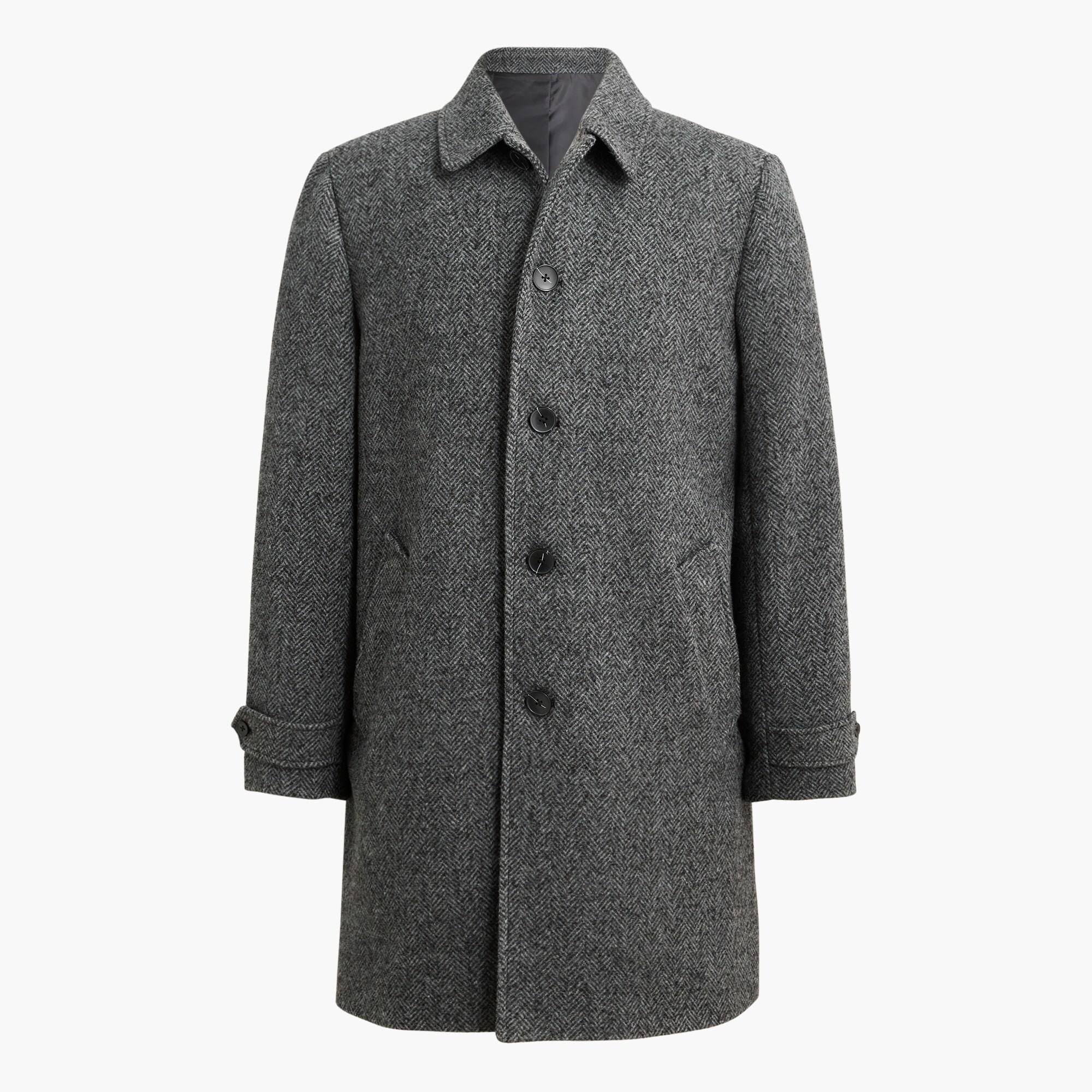 Thompson car coat in herringbone