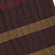 Ribbed dress sock in stripe BROWN VARIEGATED STRIPE