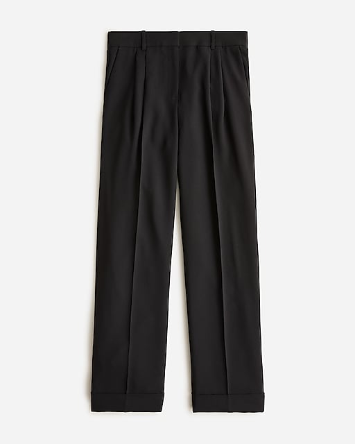  Tall wide-leg essential pant in city crepe