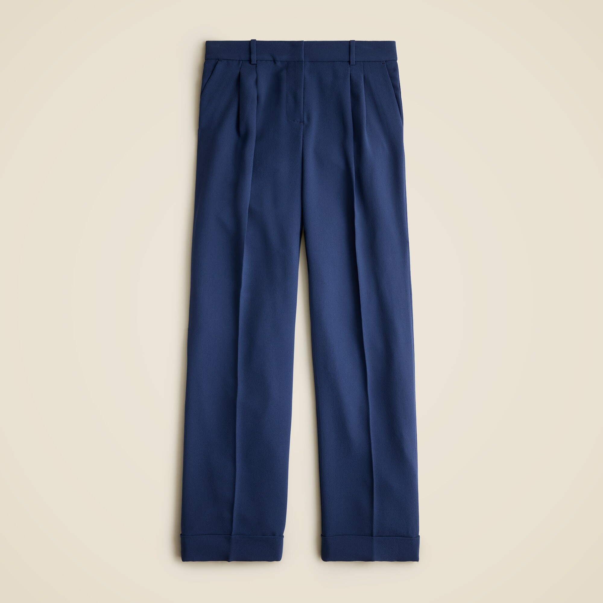 J.Crew Wide leg Essential Pant In City Crepe For Women