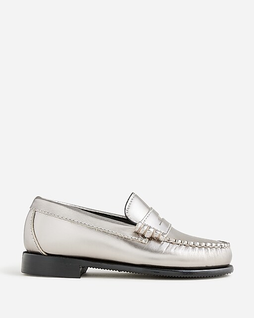 girls Kids' penny loafers in leather