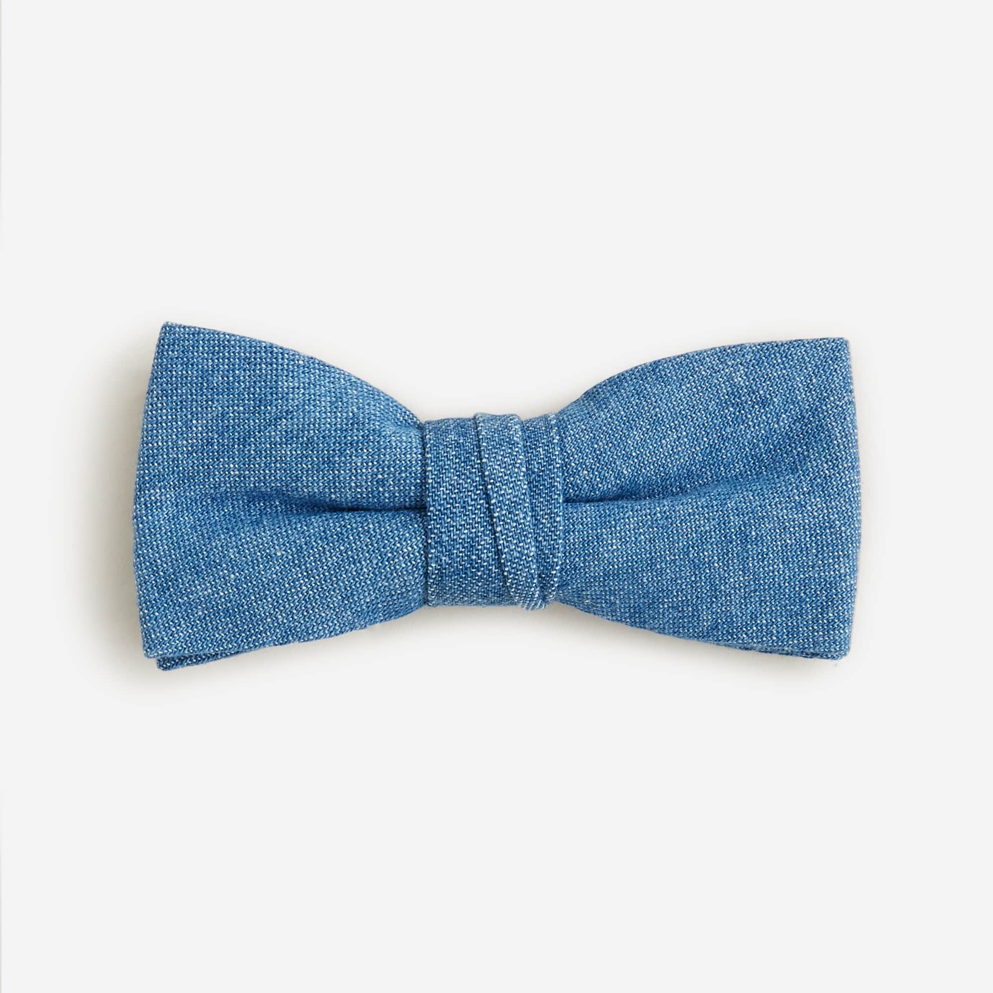  Kids' chambray bow tie