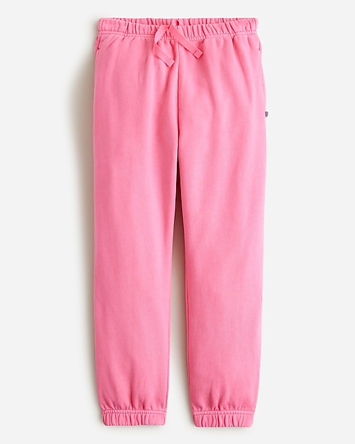 girls KID by Crewcuts garment-dyed sweatpant