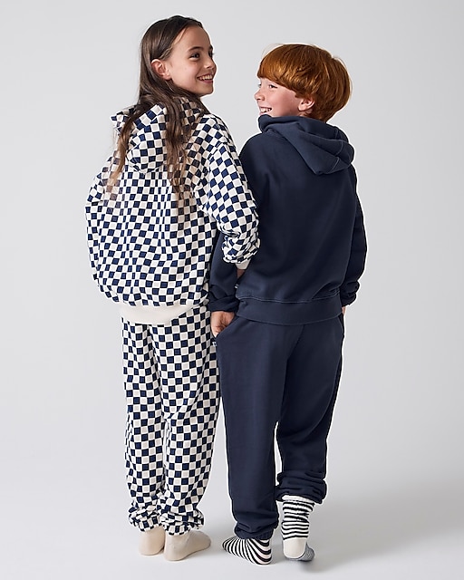 girls KID by Crewcuts garment-dyed hoodie