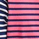 KID by crewcuts T-shirt in mixed stripe PINK DARK EVENING