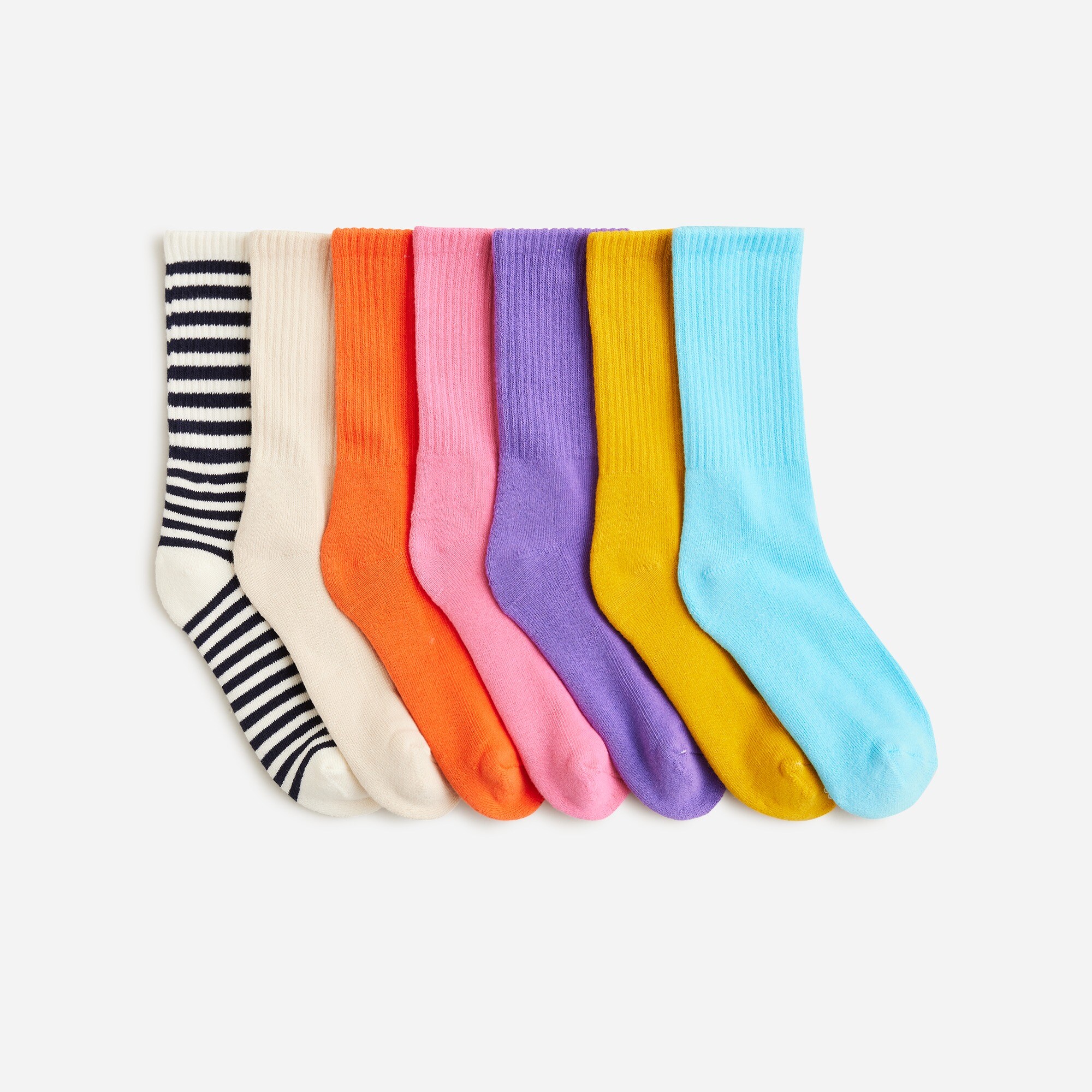 boys KID by crewcuts trouser socks seven-pack