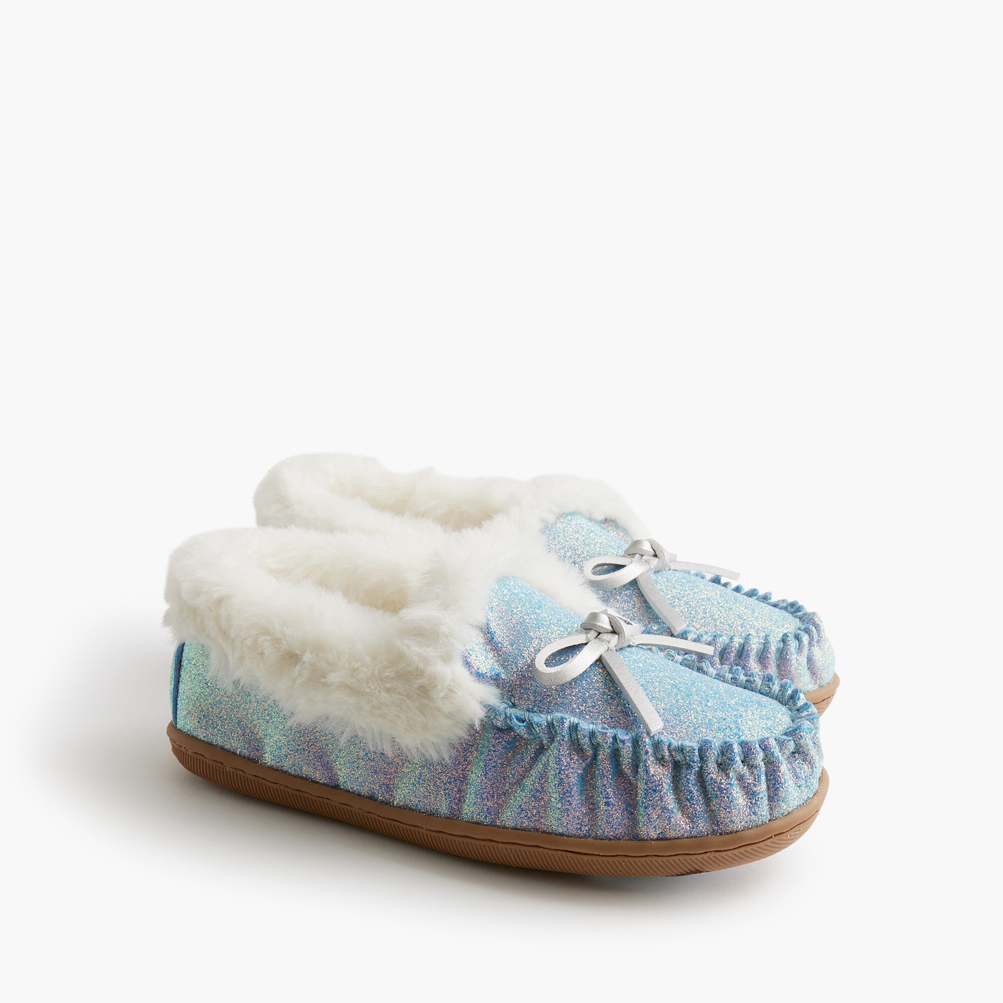 girls' glitter slippers for girls