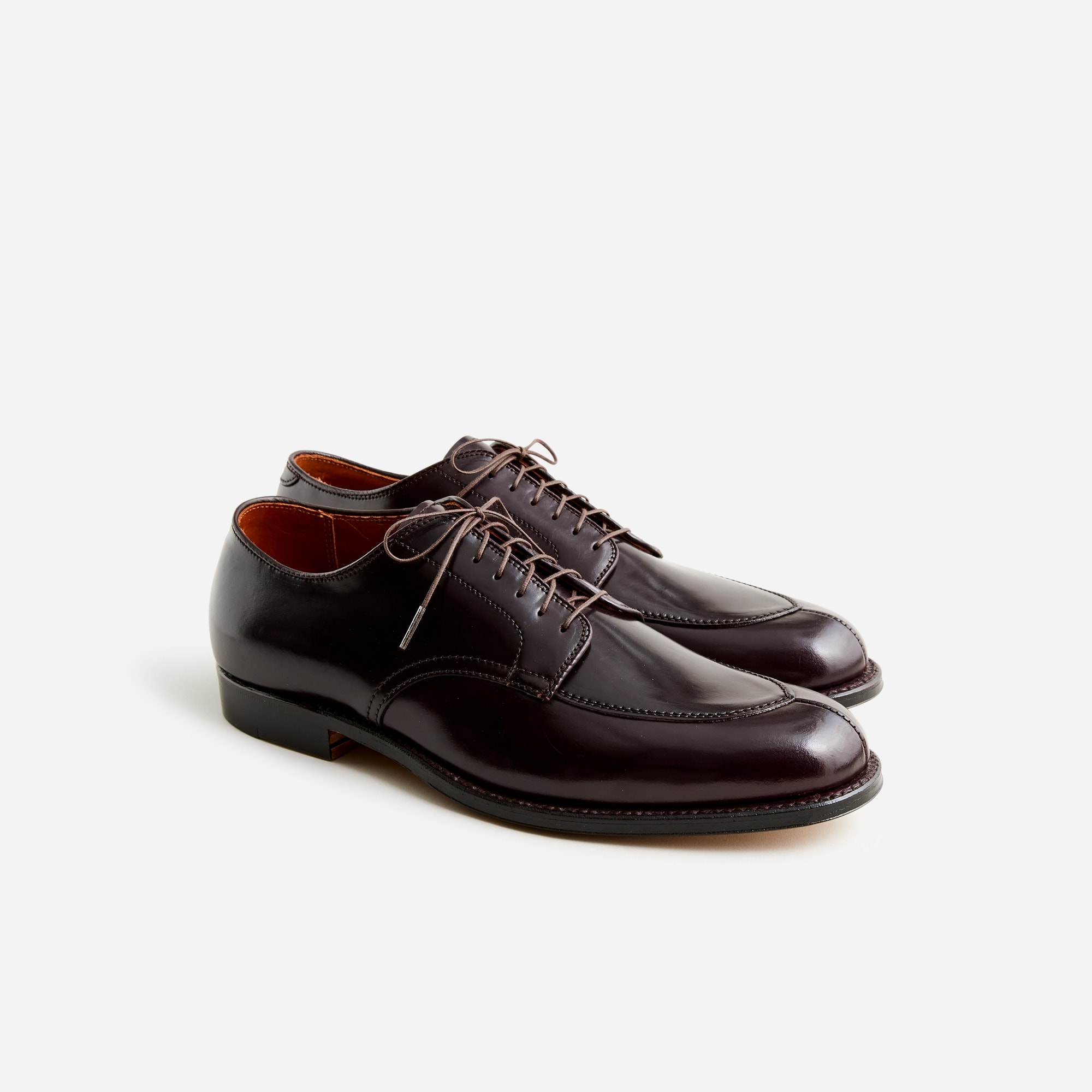 mens Alden&reg; for J.Crew cordovan V-tip bluchers