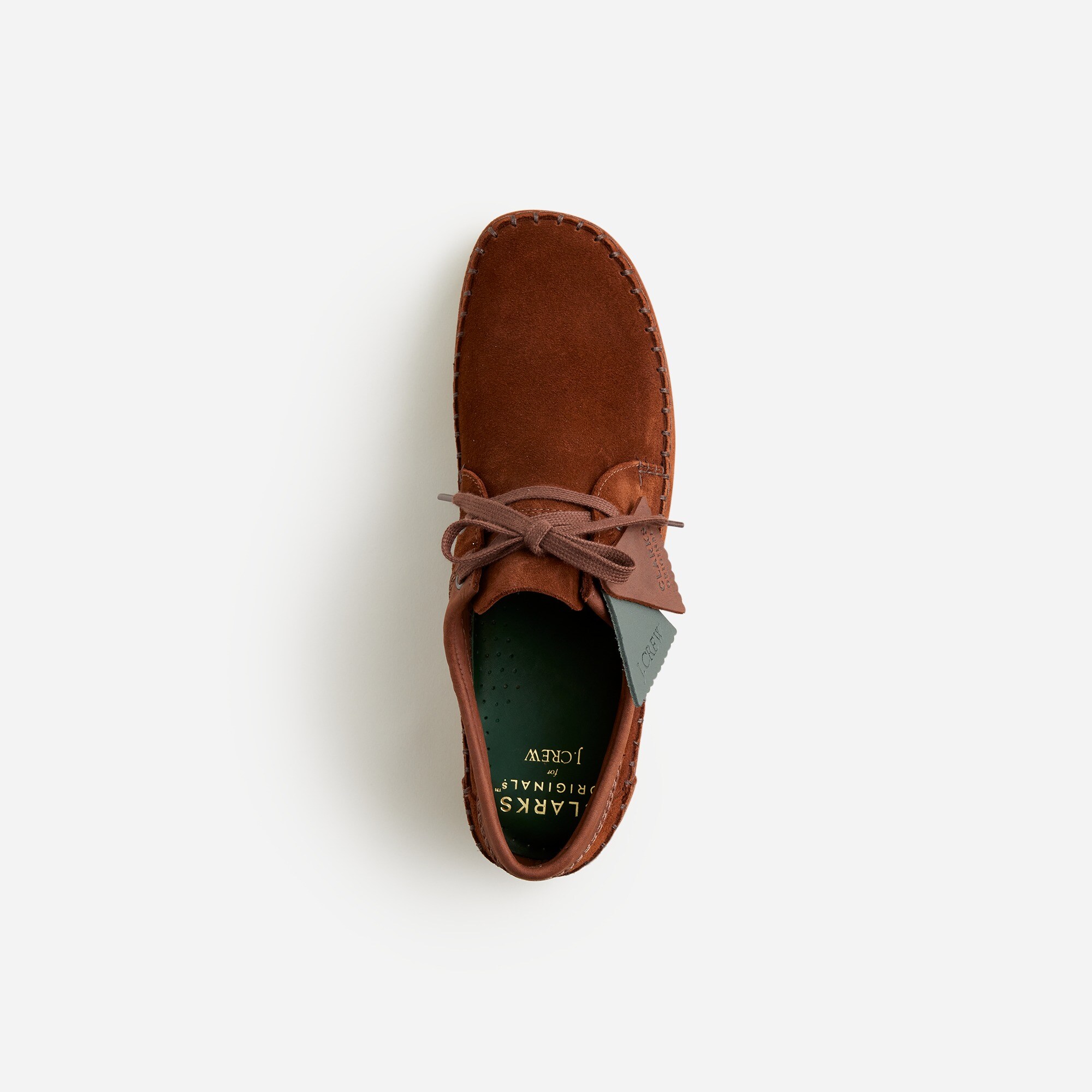 WEAVER SUEDE LACE-UP SHOES