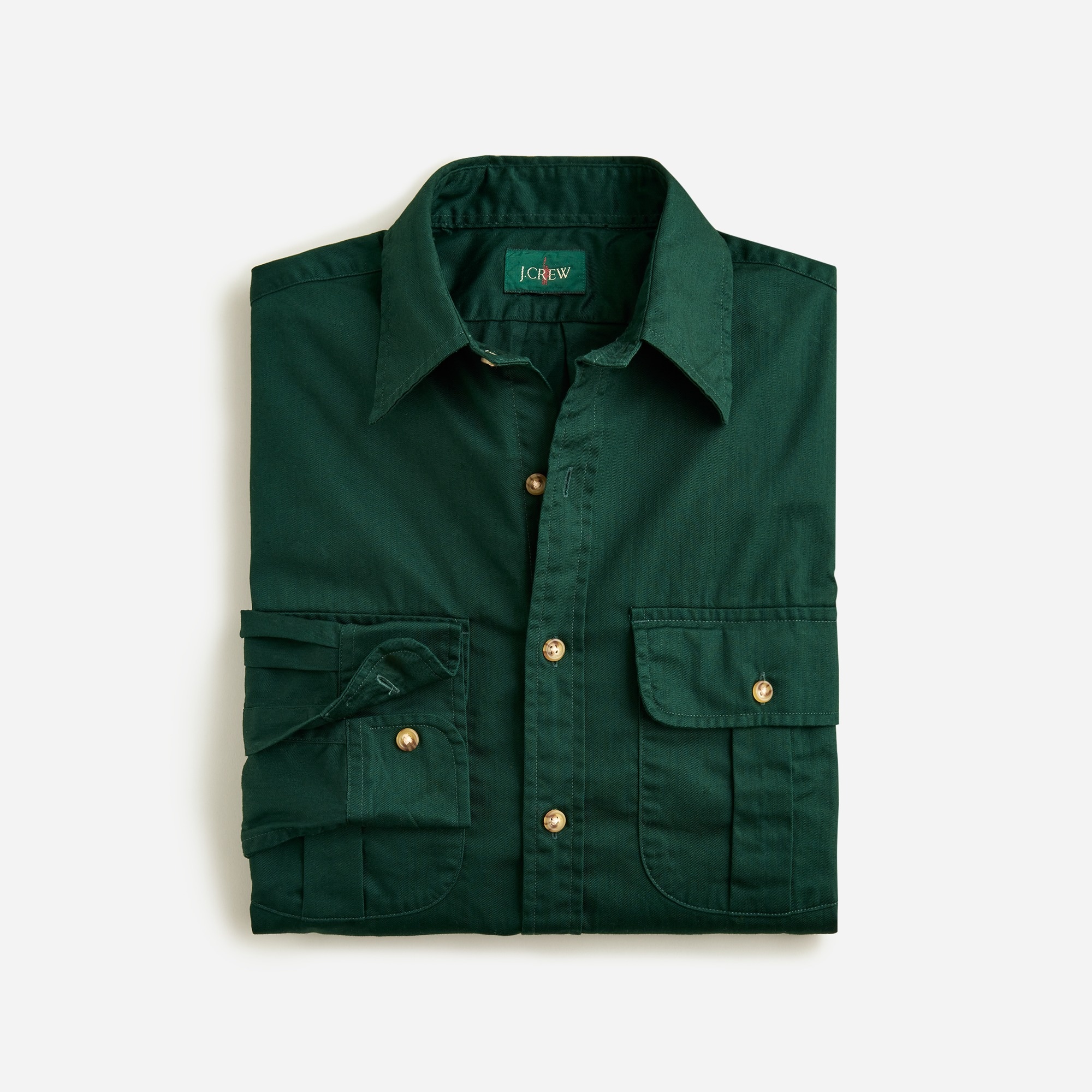 Heritage Twill Two-pocket Workshirt For Men | J.Crew