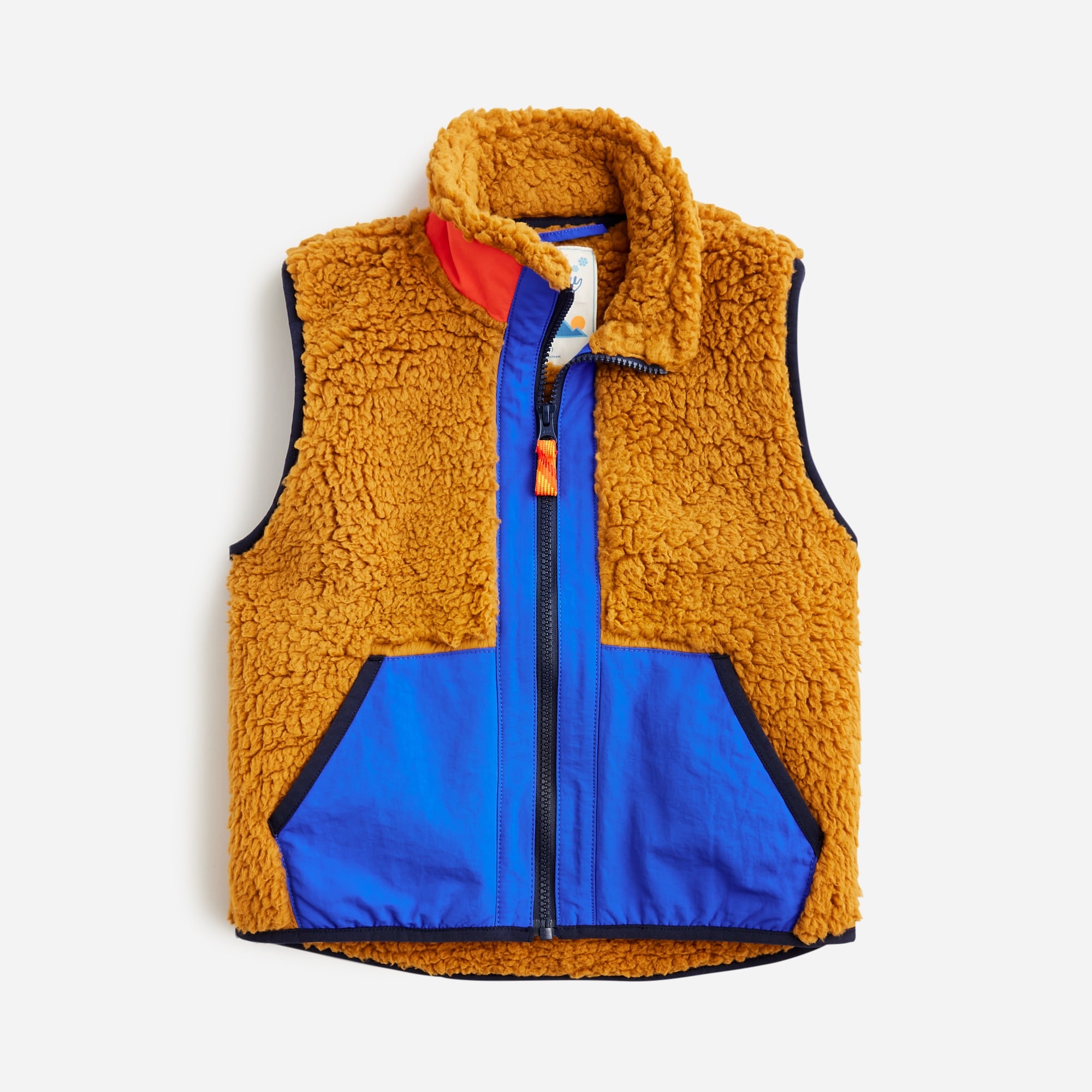 J crew colorblock sherpa sale