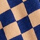 NAVY CAMEL CHECK