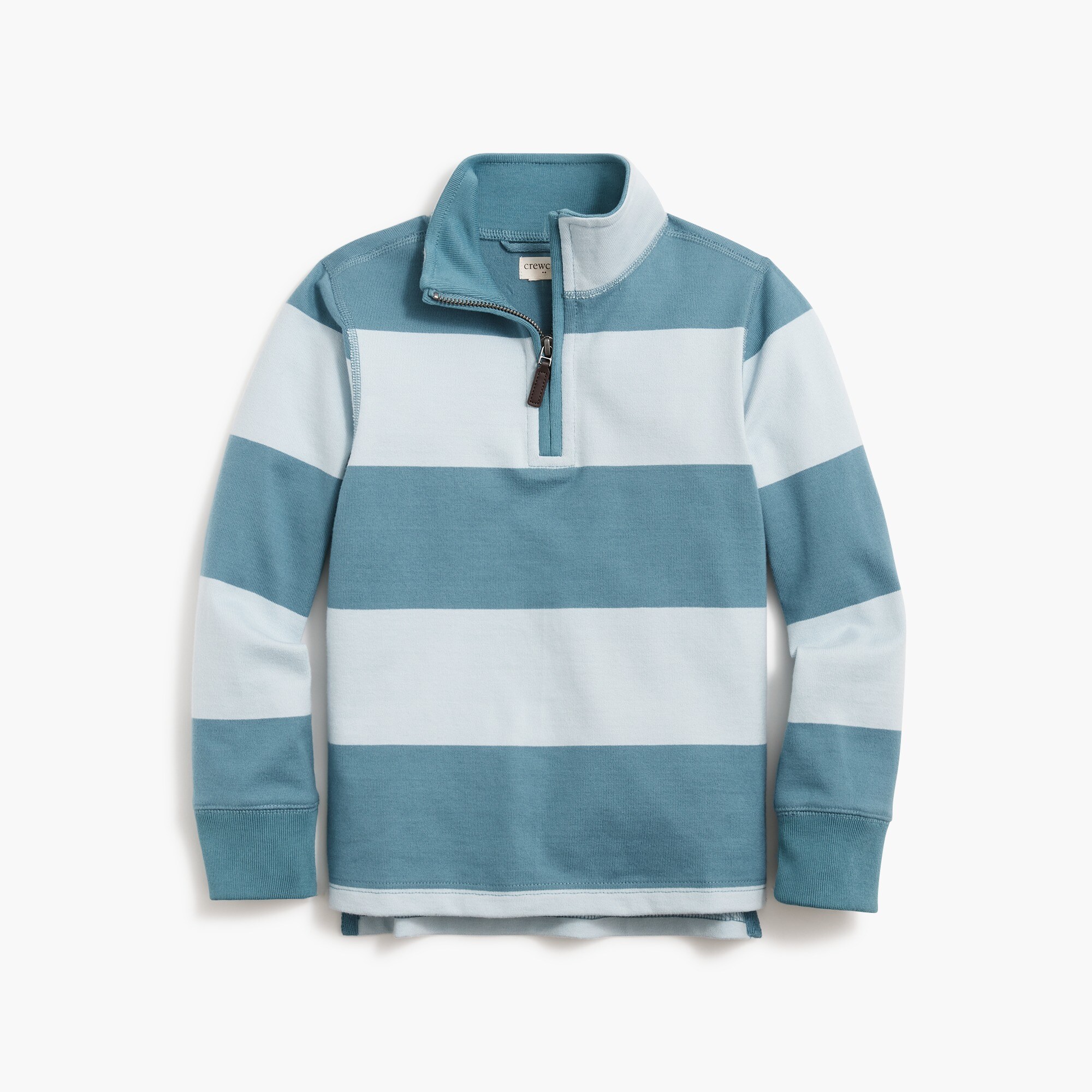 boys Boys' striped half-zip popover sweatshirt