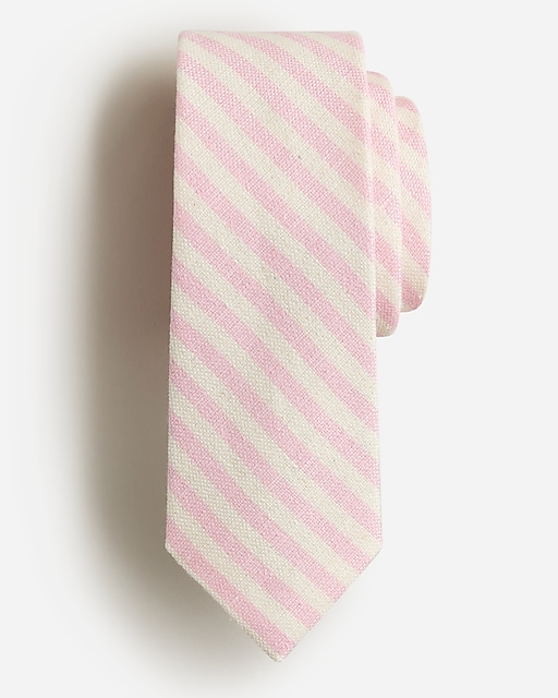 mens Silk-linen blend tie
