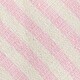 WHITE AND PINK STRIPES