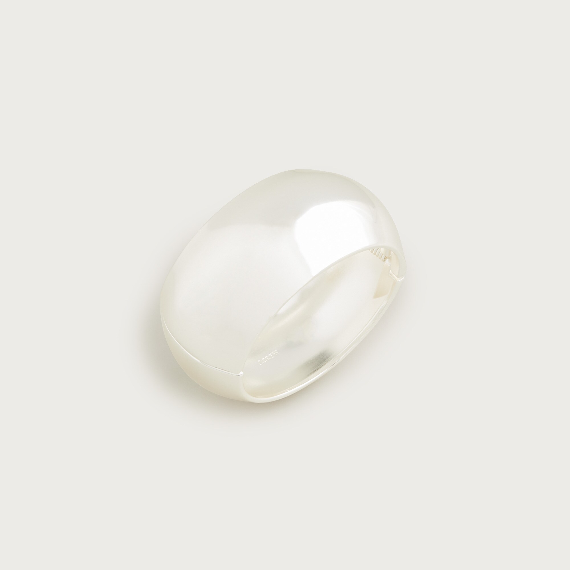 Sculptural hinge bracelet
