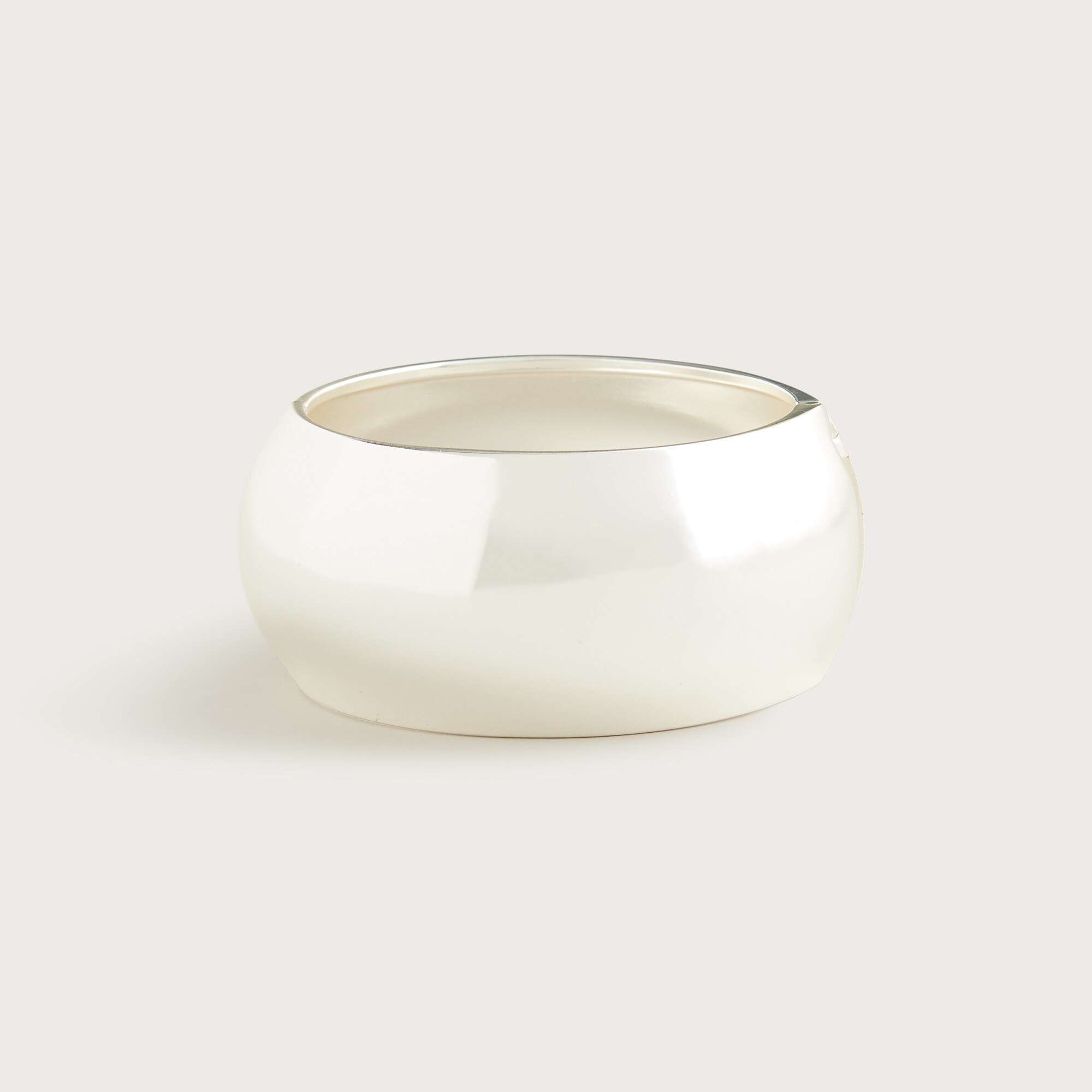 Sculptural hinge bracelet
