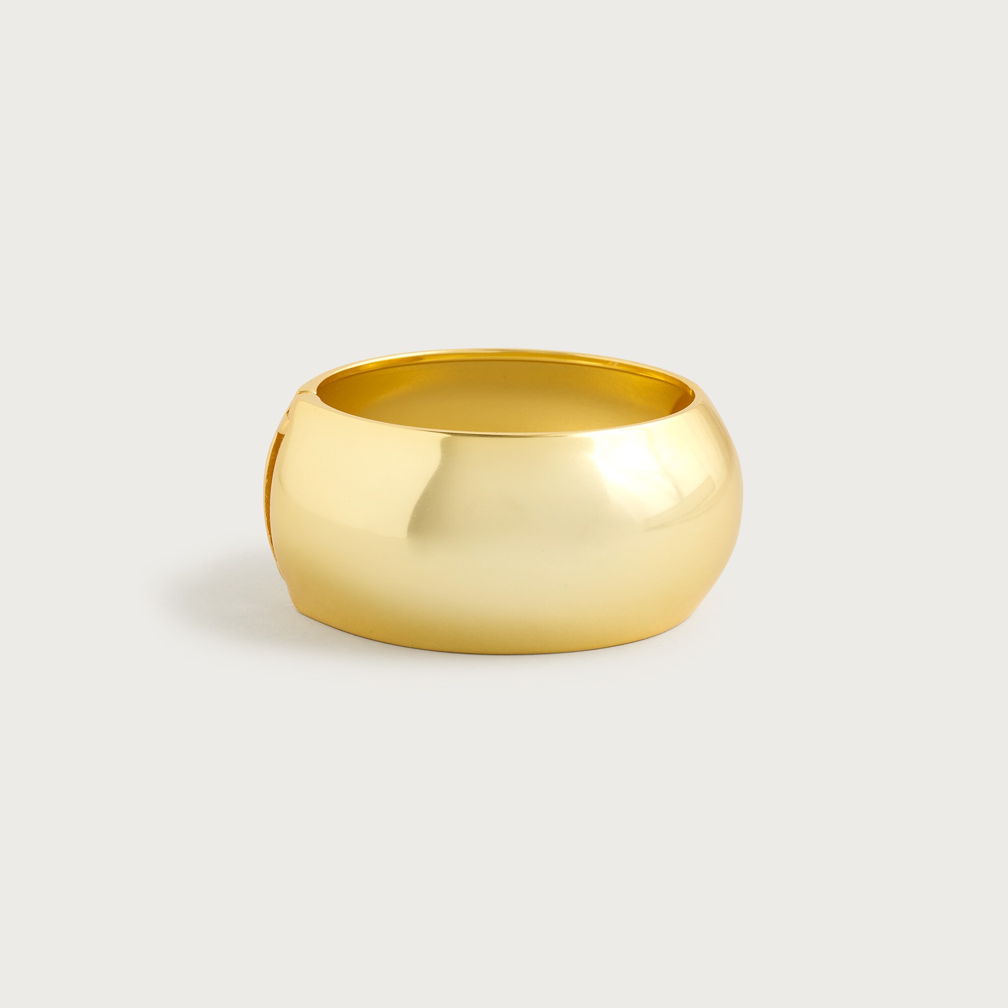 Sculptural hinge bracelet