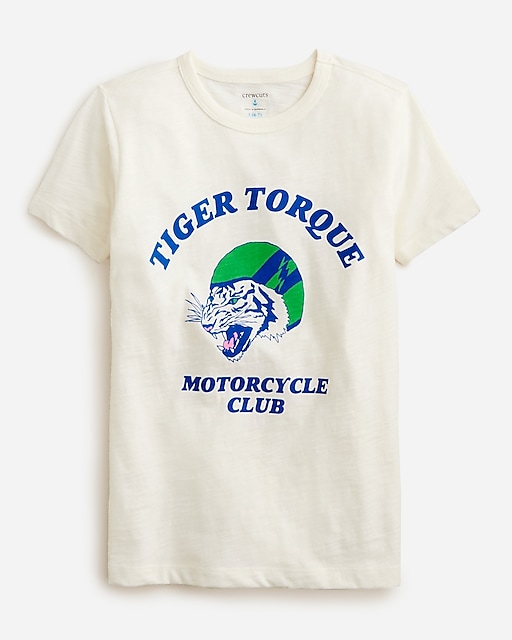  Kids' tiger graphic T-shirt