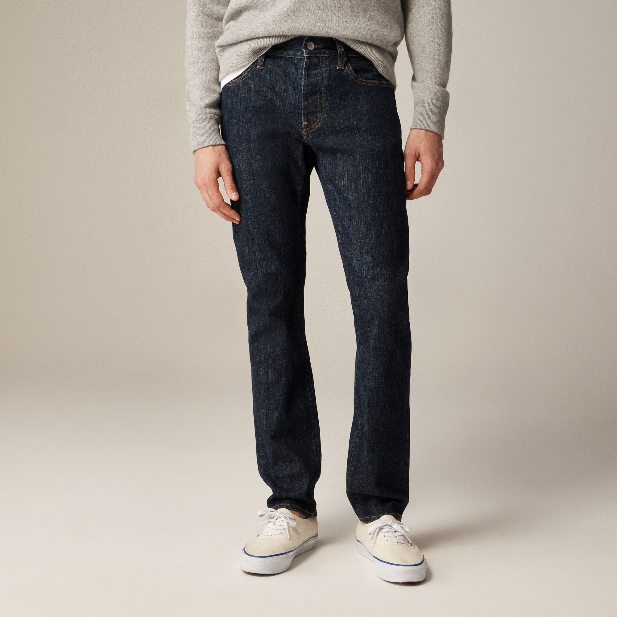  484 Slim-fit jean in Japanese stretch selvedge denim