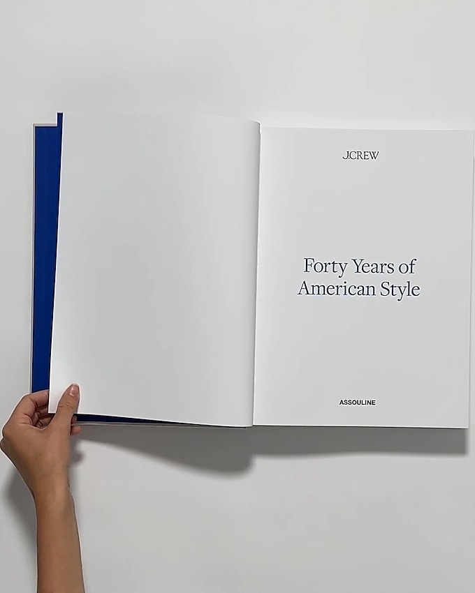 &quot;Forty Years of American Style&quot; coffee-table book