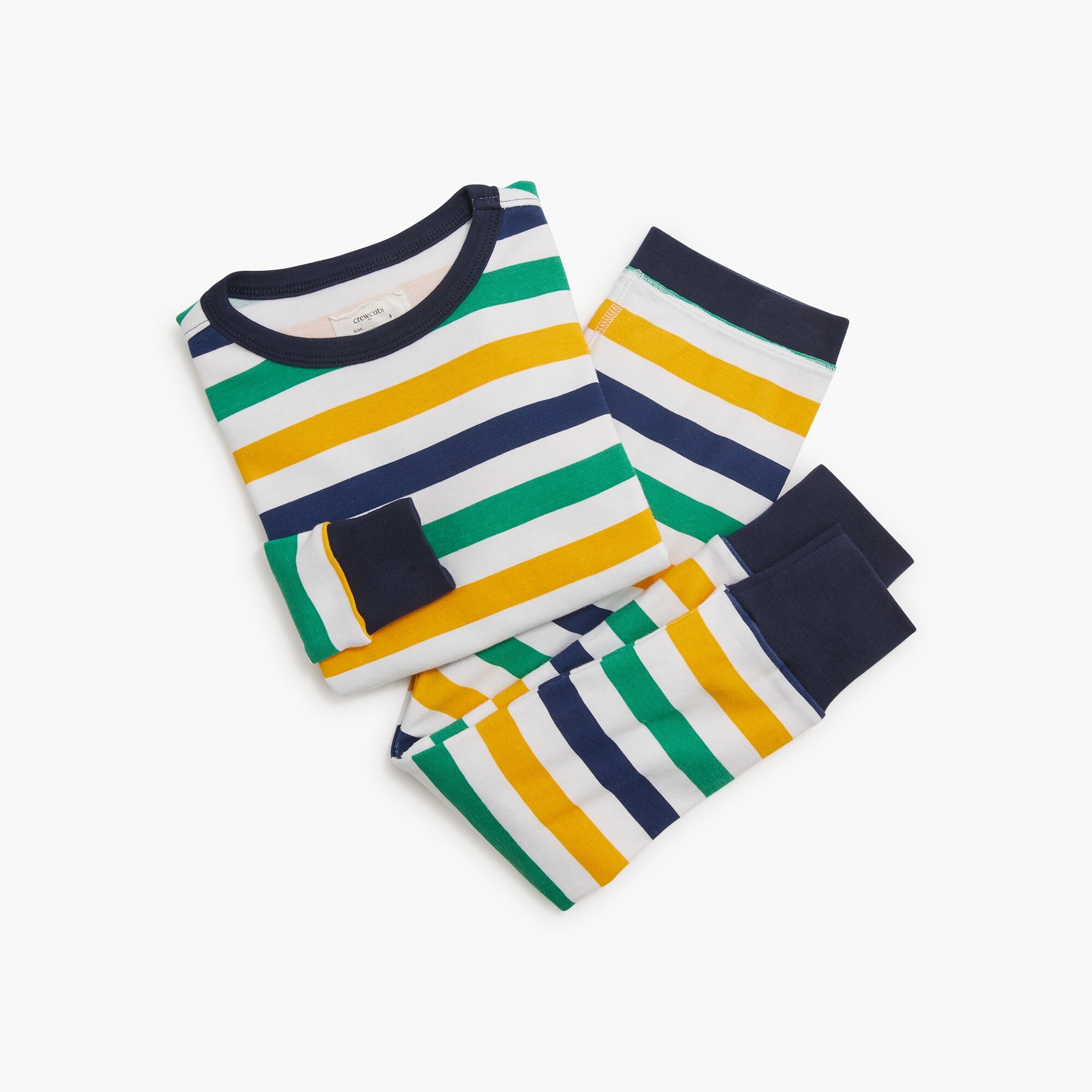 Boys' striped pajama set