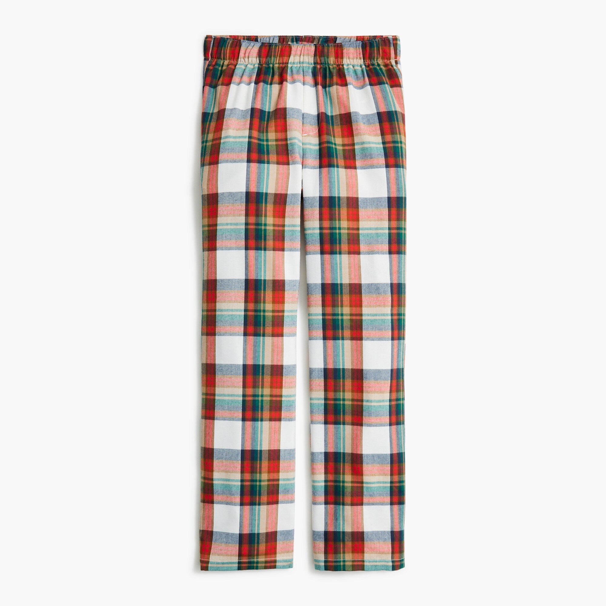 boys' flannel plaid pajama pant for boys