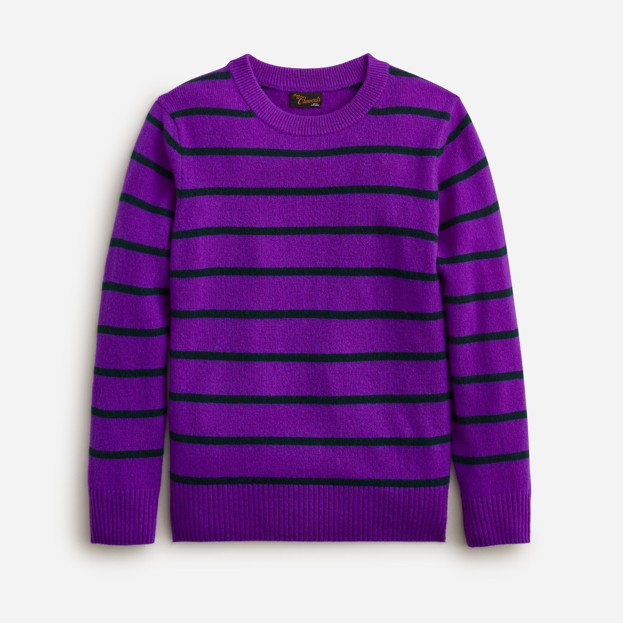 boys Kids' cashmere crewneck sweater in stripe