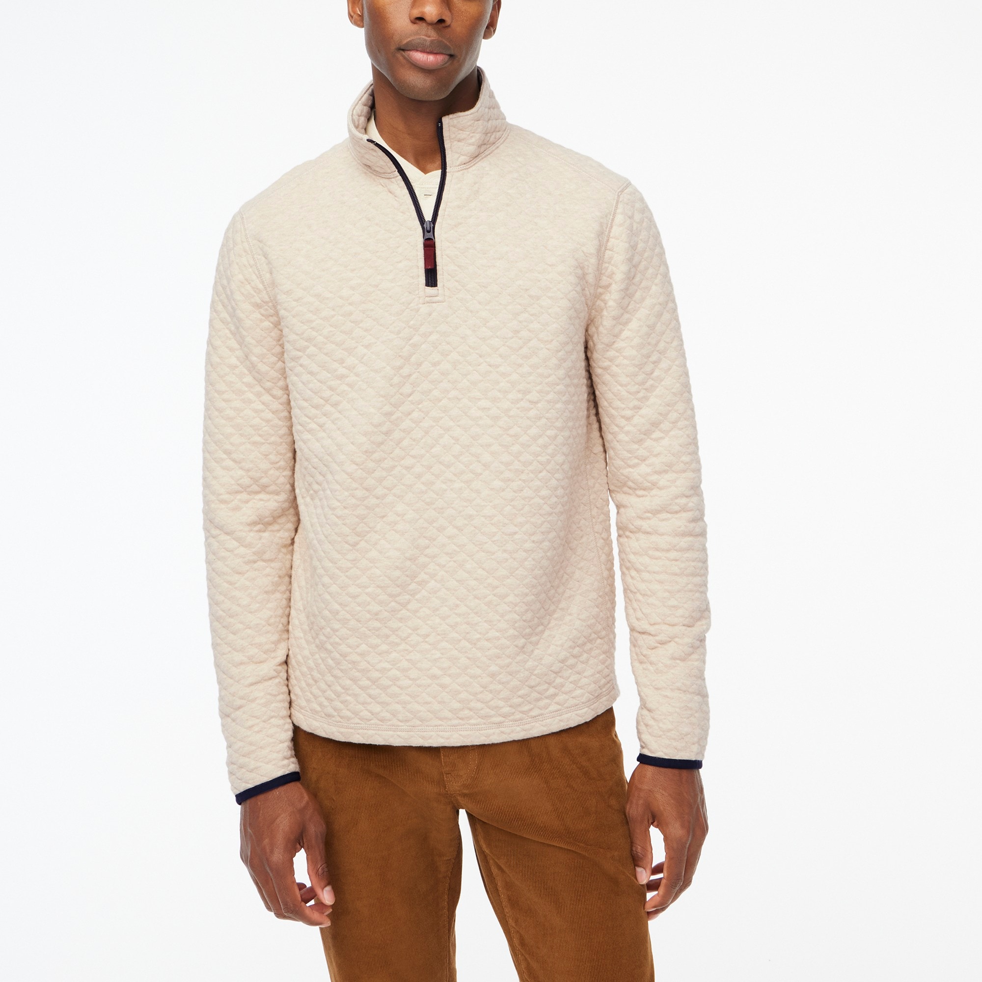Quilted Half-zip For Men | Factory