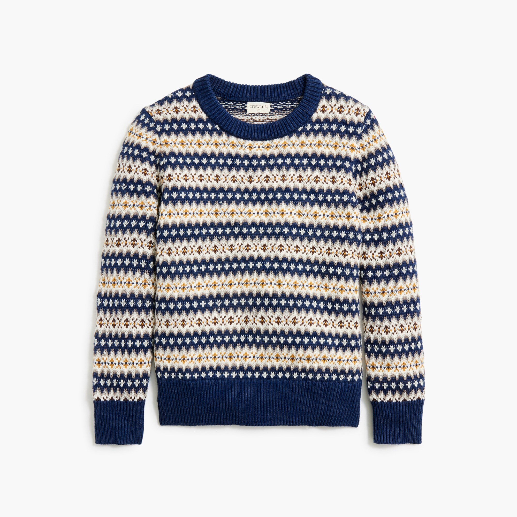 Boys' Fair Isle sweater