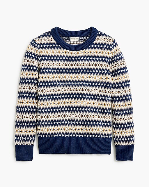 boys Boys' Fair Isle sweater