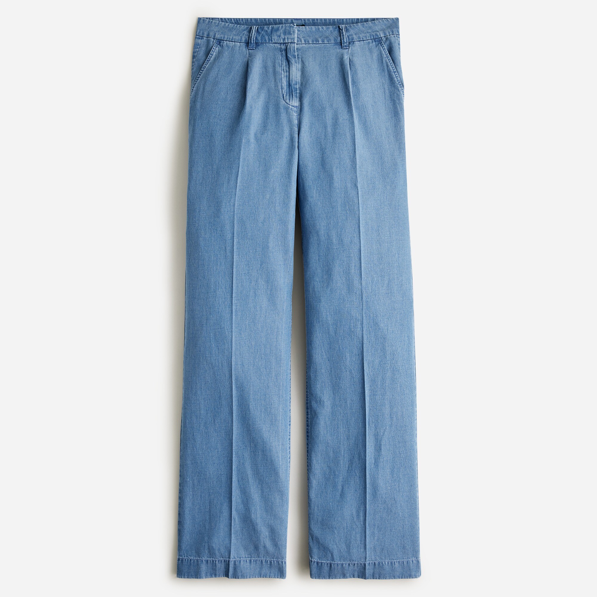 Capeside pant in lightweight chambray