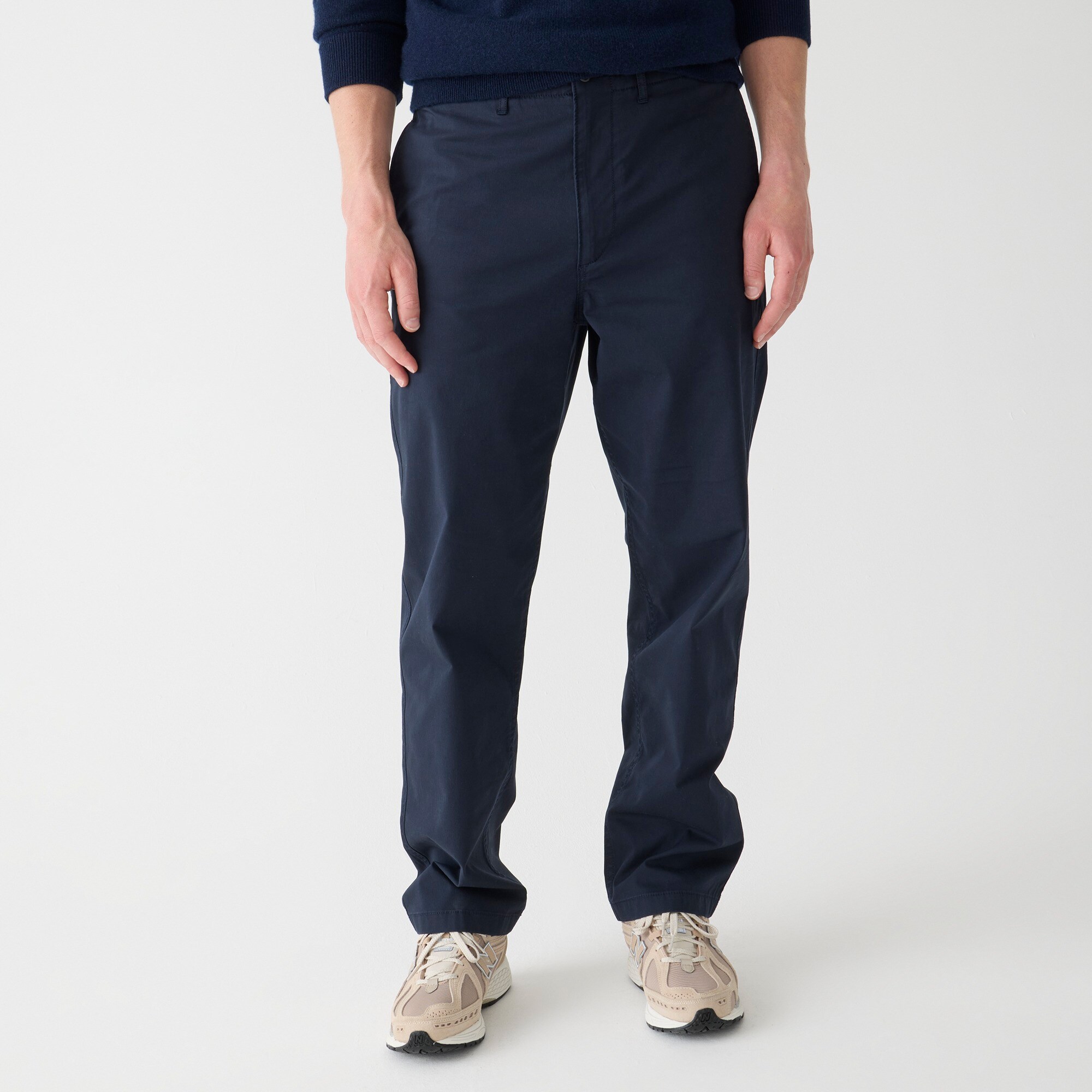 Relaxed-fit utility tech twill pant