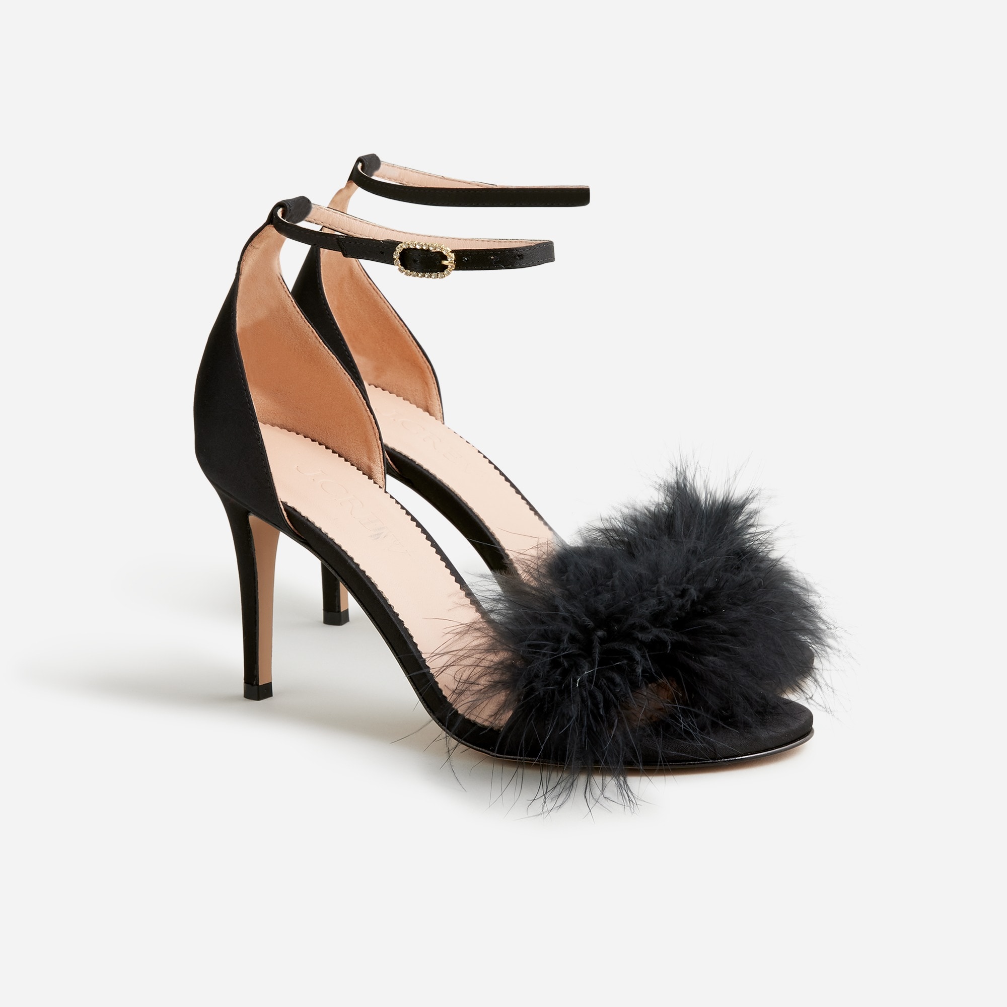  Collection Rylie feather-strap heels
