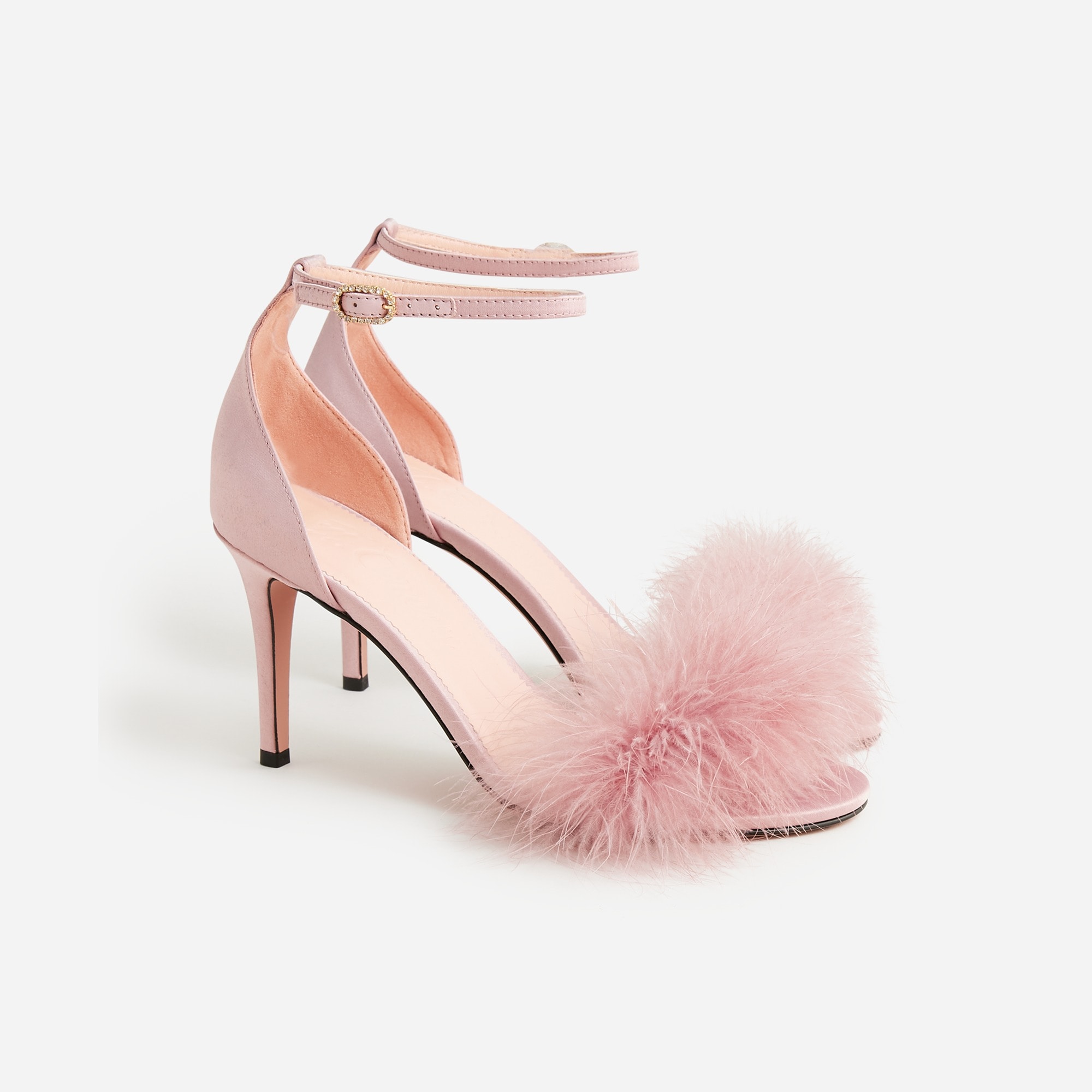 J.Crew Collection Rylie Feather strap Heels For Women