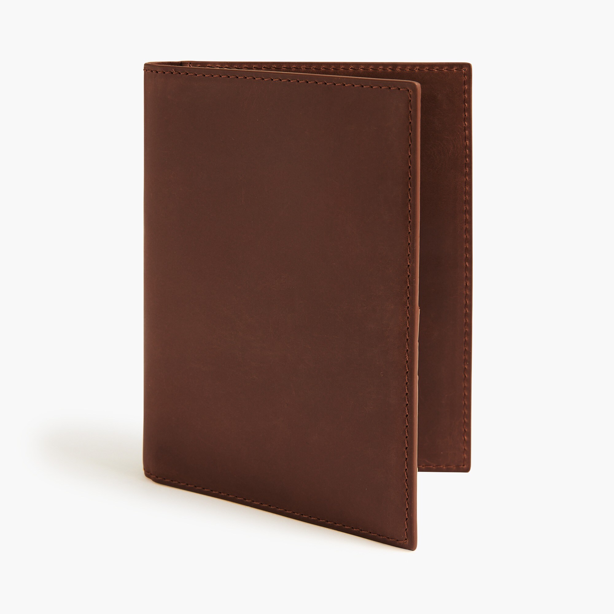 leather passport case for men