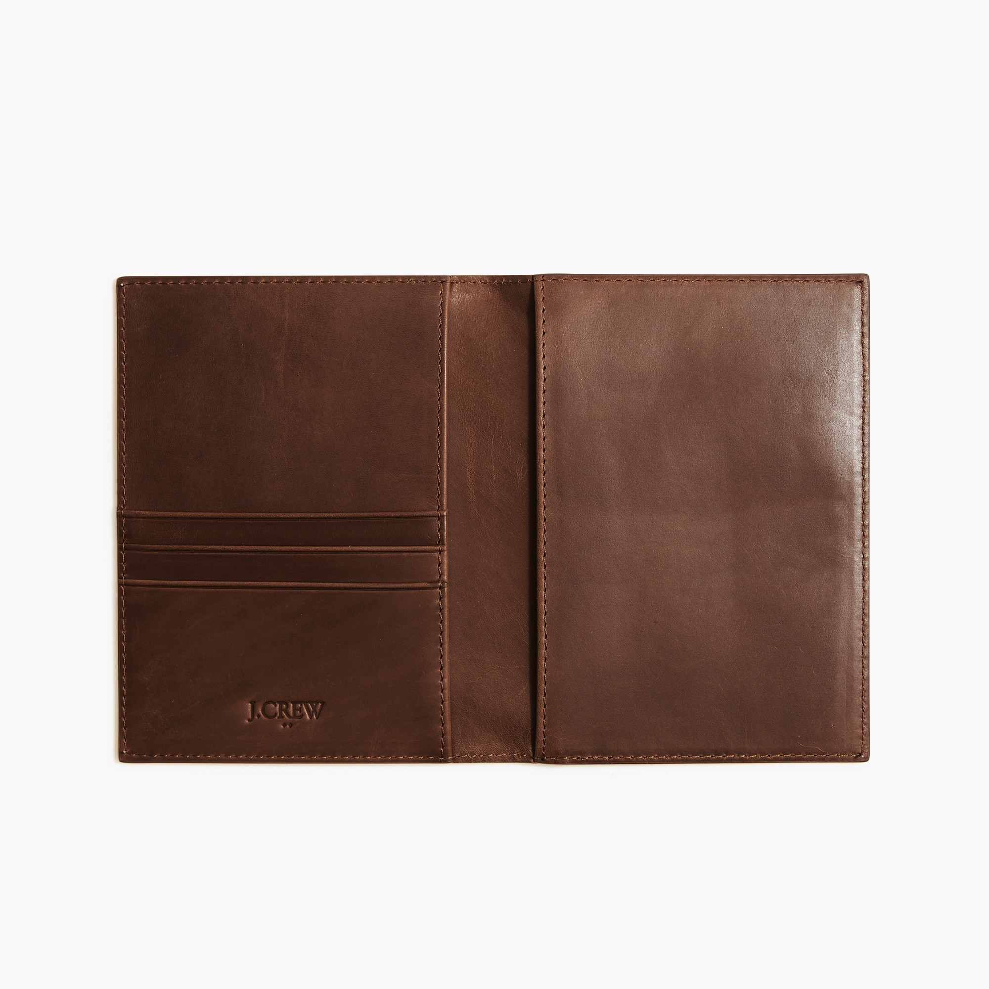 Leather passport case