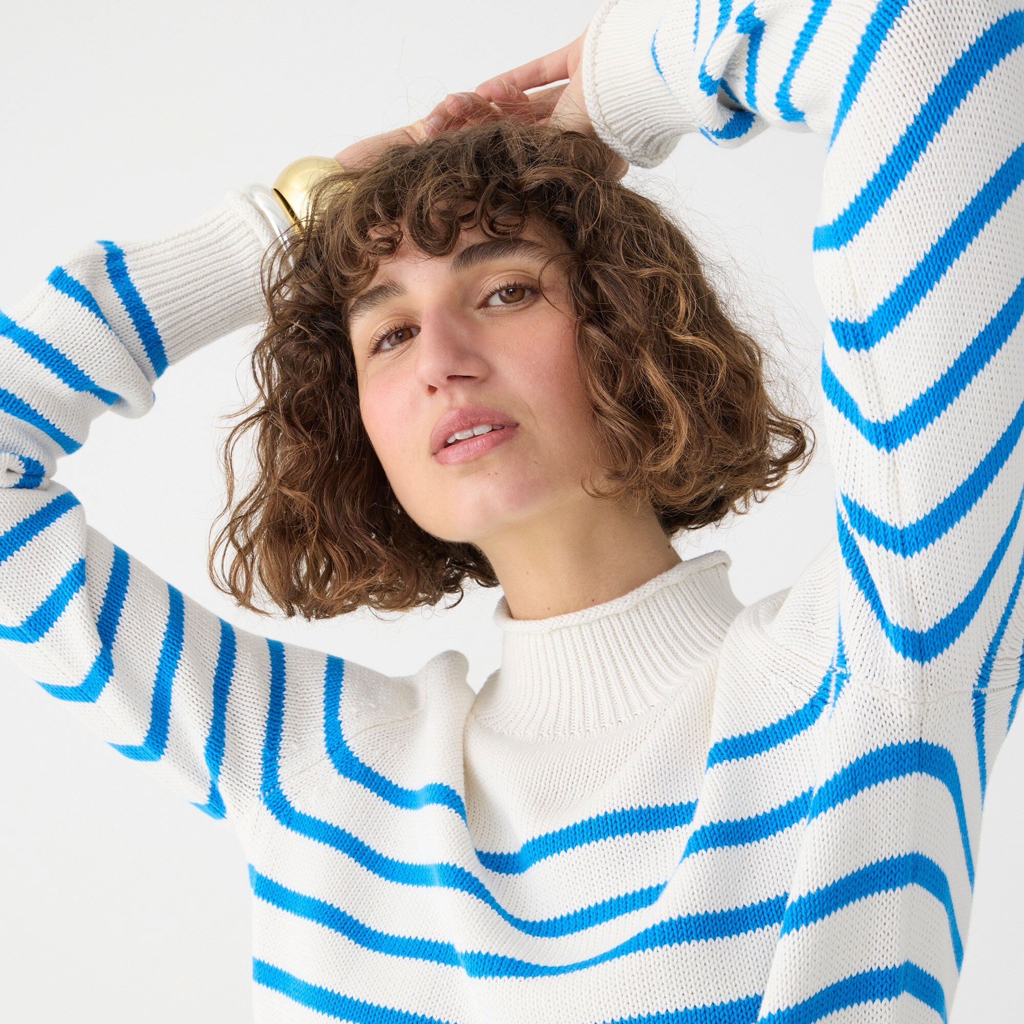 New heritage Rollneck™ sweater in stripe