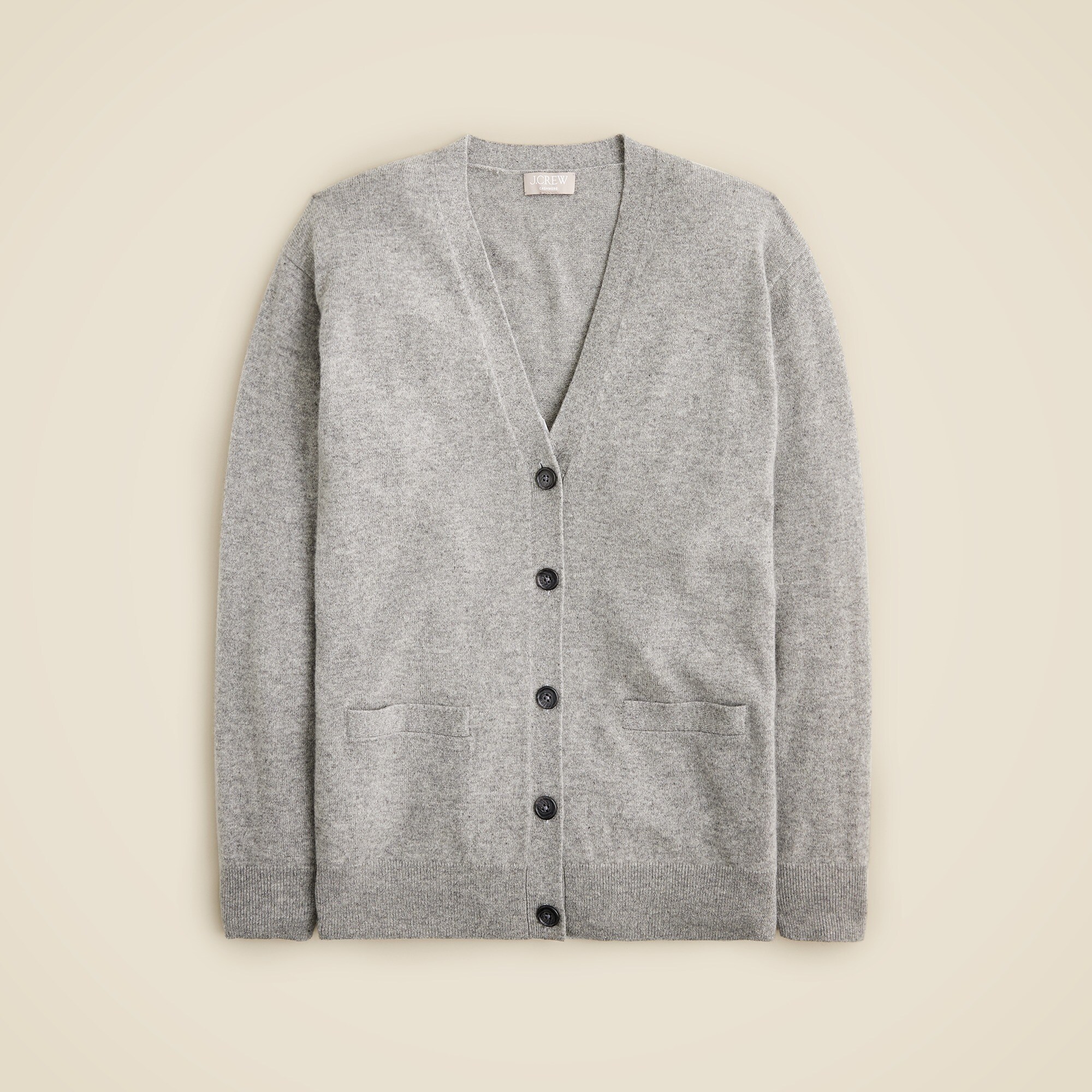 Cashmere relaxed cardigan sweater