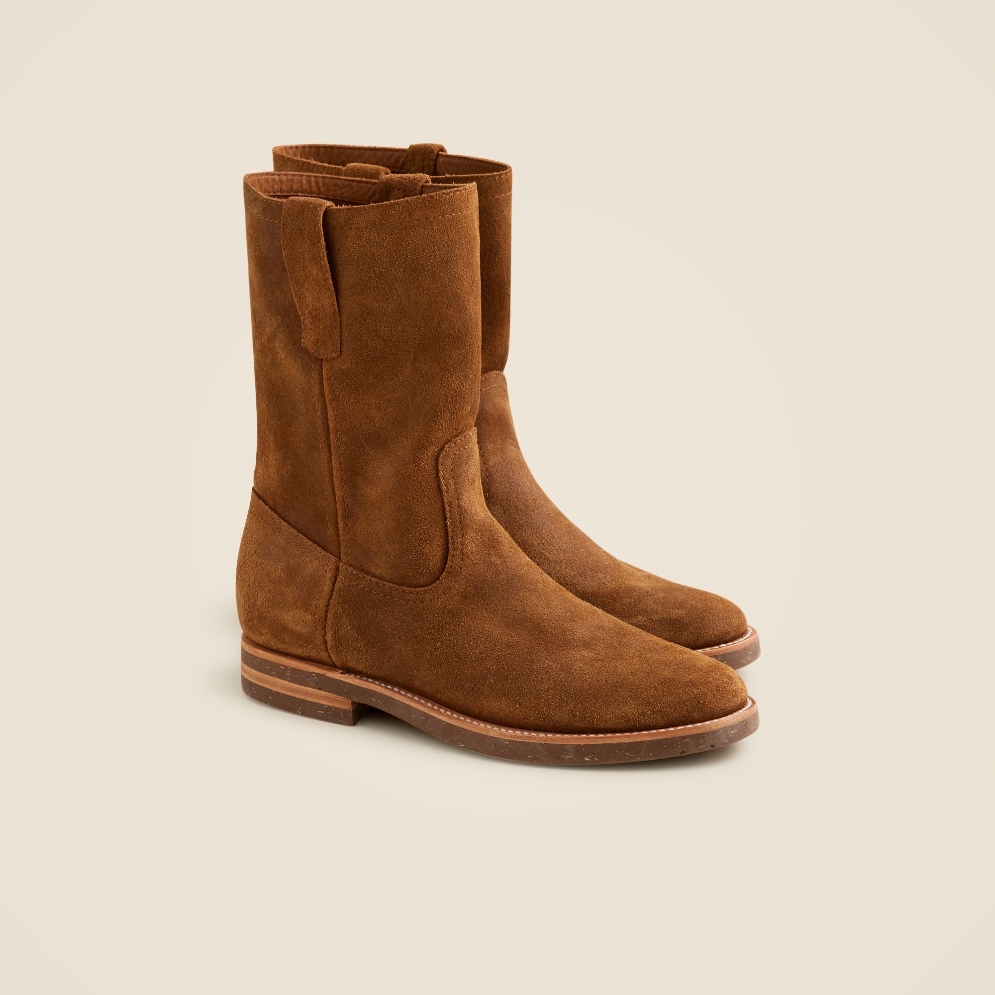  Hambleton X J.Crew Roper boots in roughout suede