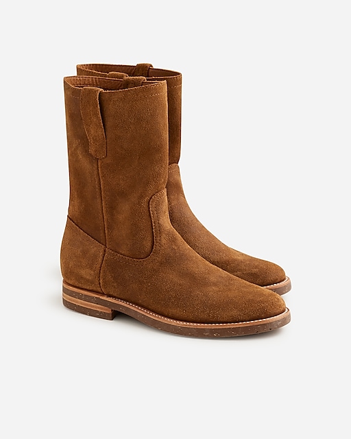 mens Hambleton X J.Crew Roper boots in roughout suede