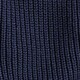 Cotton-blend cropped V-neck cardigan sweater NAVY