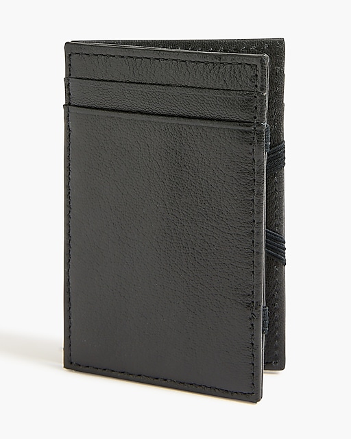 mens Pebbled leather wallet